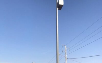 Pose de 720 lampadaires solaires sur la RN17 entre Guiba et Garango